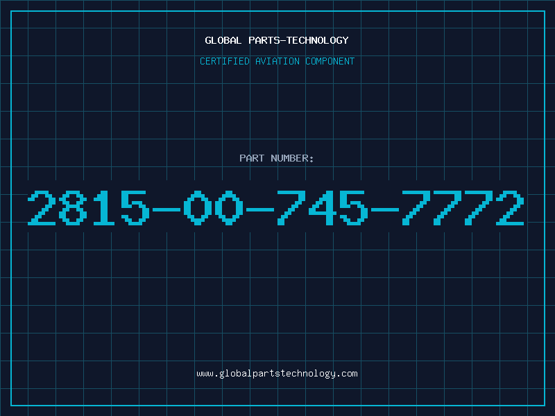 Aviation Part 2815-00-745-7772