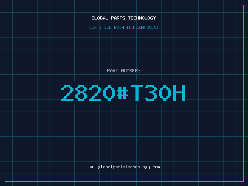 Aviation Part 2820#T30H