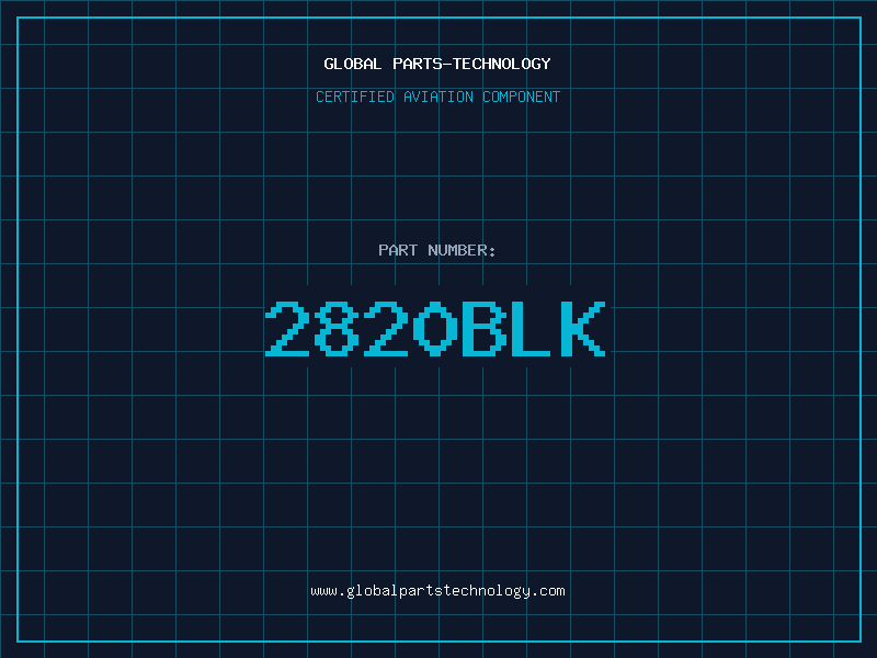 Aviation Part 2820BLK