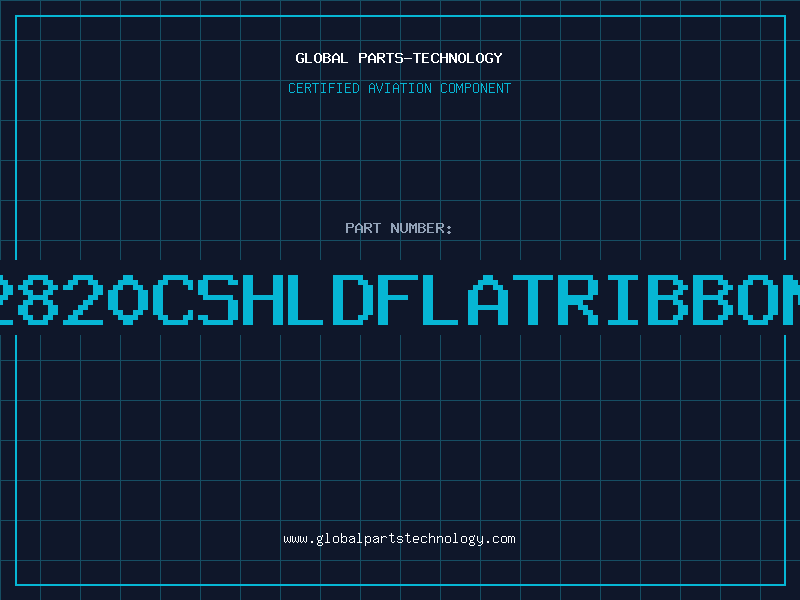 Aviation Part 2820CSHLDFLATRIBBON