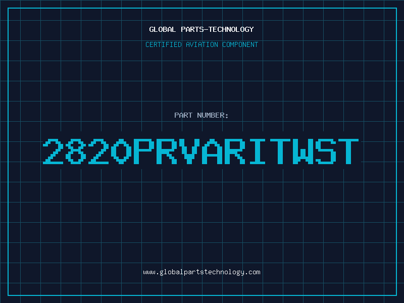Aviation Part 2820PRVARITWST
