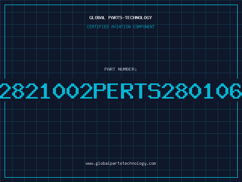 Aviation Part 2821002PERTS280106