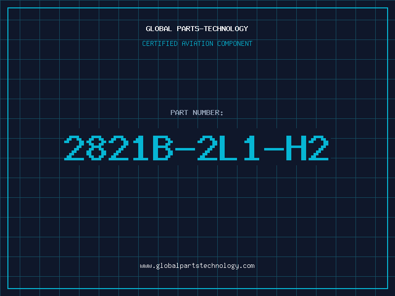 Aviation Part 2821B-2L1-H2