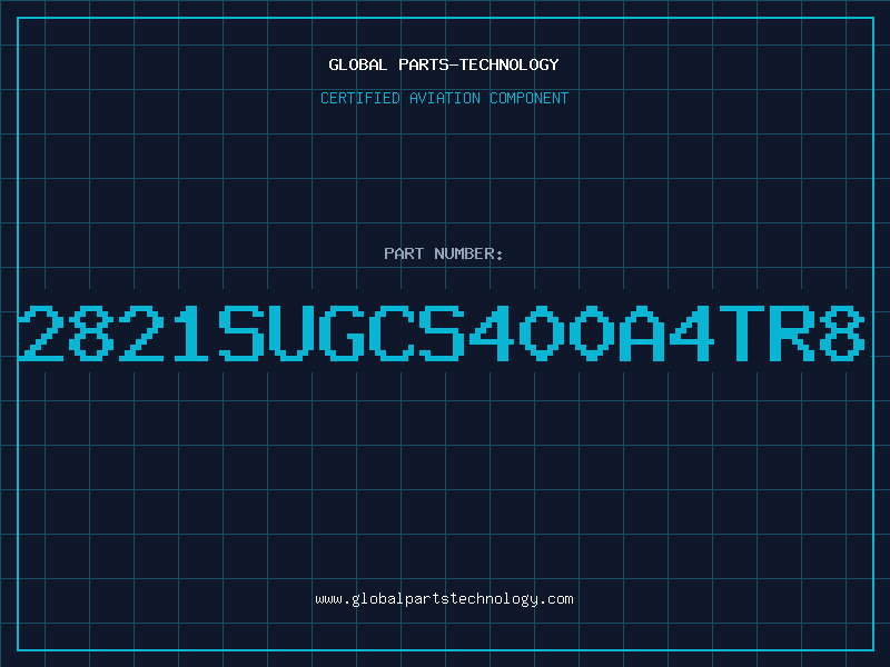 Aviation Part 2821SUGCS400A4TR8