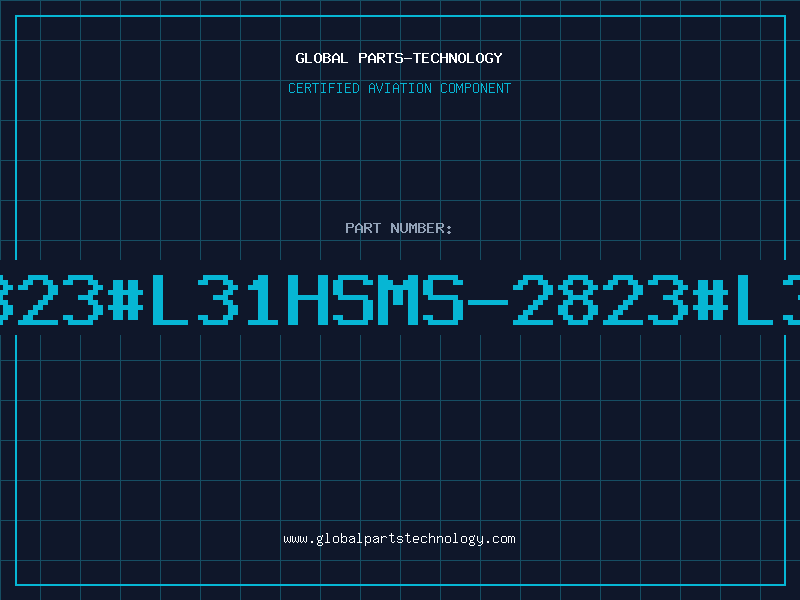 Aviation Part 2823#L31HSMS-2823#L31