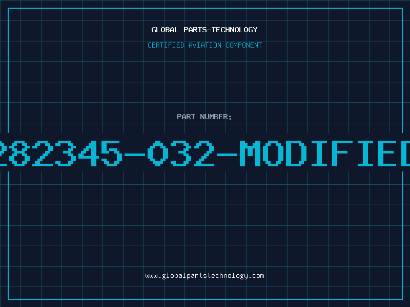Aviation Part 282345-032-MODIFIED