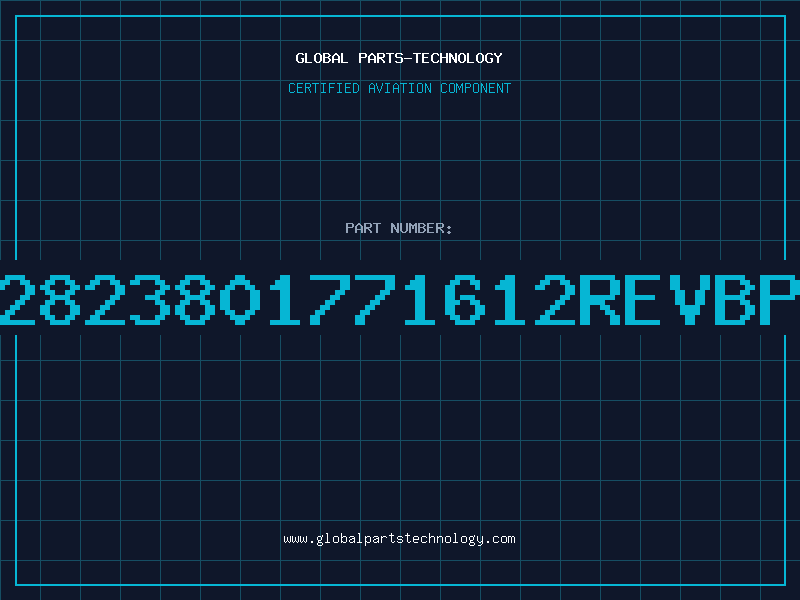 Aviation Part 2823801771612REVBP