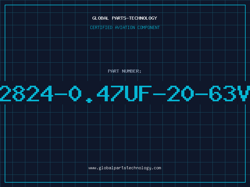 Aviation Part 2824-0.47UF-20-63V