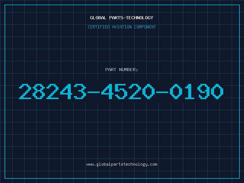 Aviation Part 28243-4520-0190