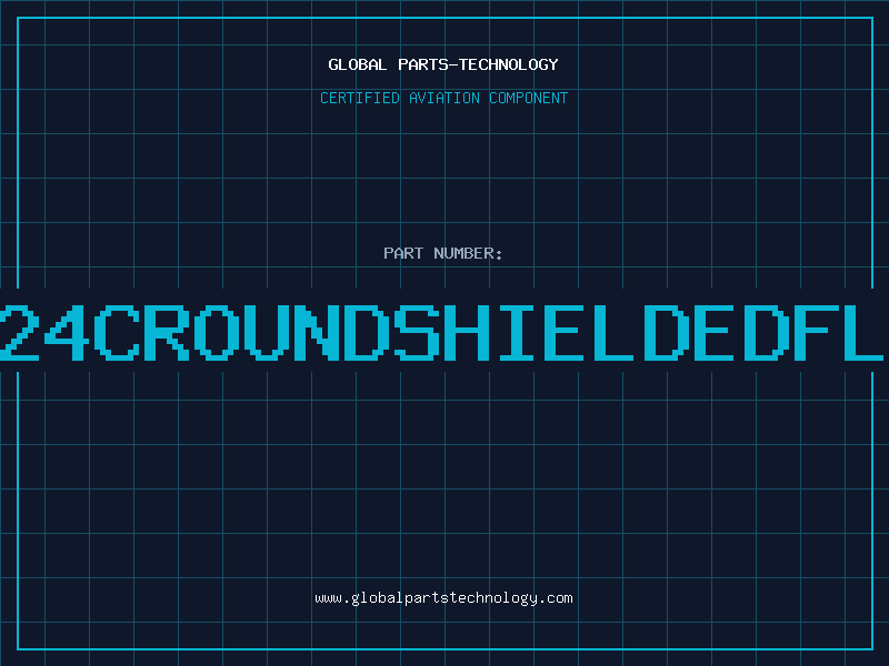 Aviation Part 2824CROUNDSHIELDEDFLAT