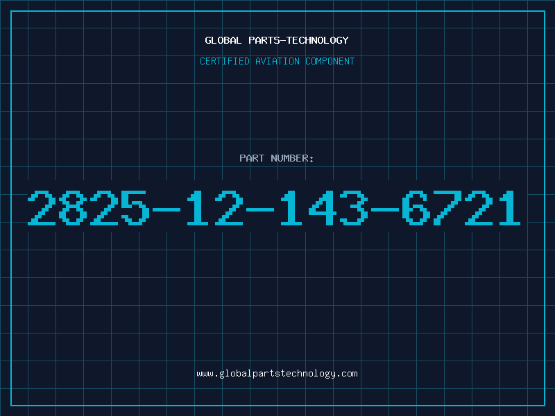Aviation Part 2825-12-143-6721