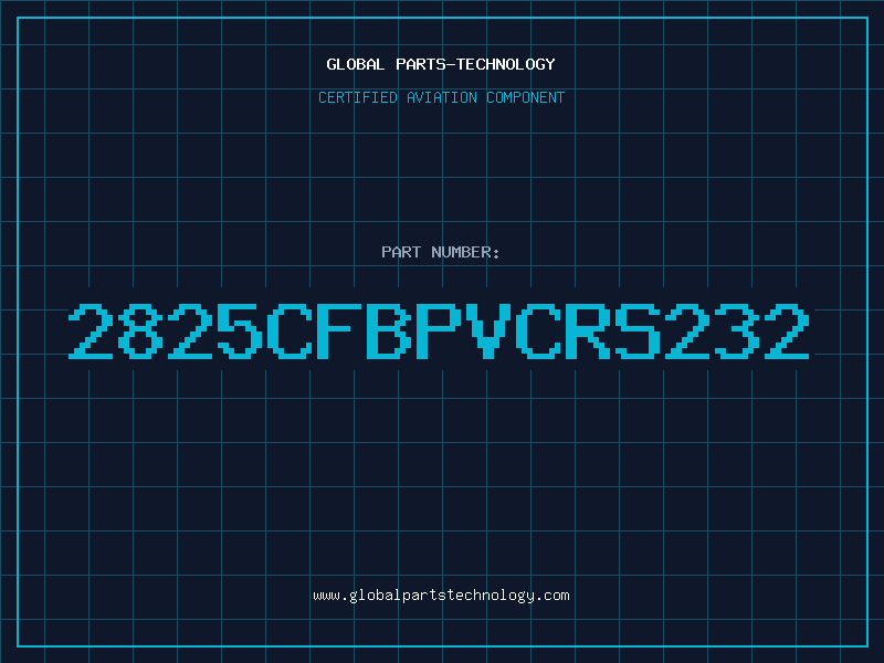 Aviation Part 2825CFBPVCRS232