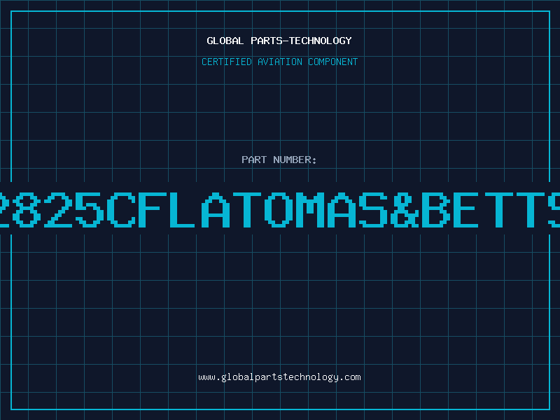 Aviation Part 2825CFLATOMAS&BETTS
