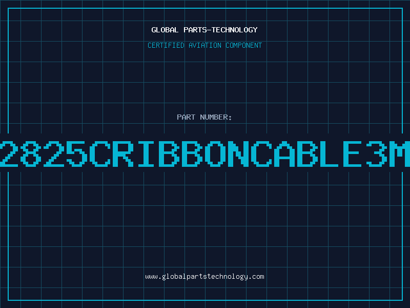 Aviation Part 2825CRIBBONCABLE3M