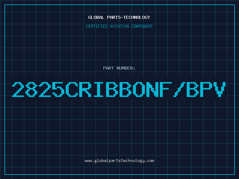 Aviation Part 2825CRIBBONF/BPV