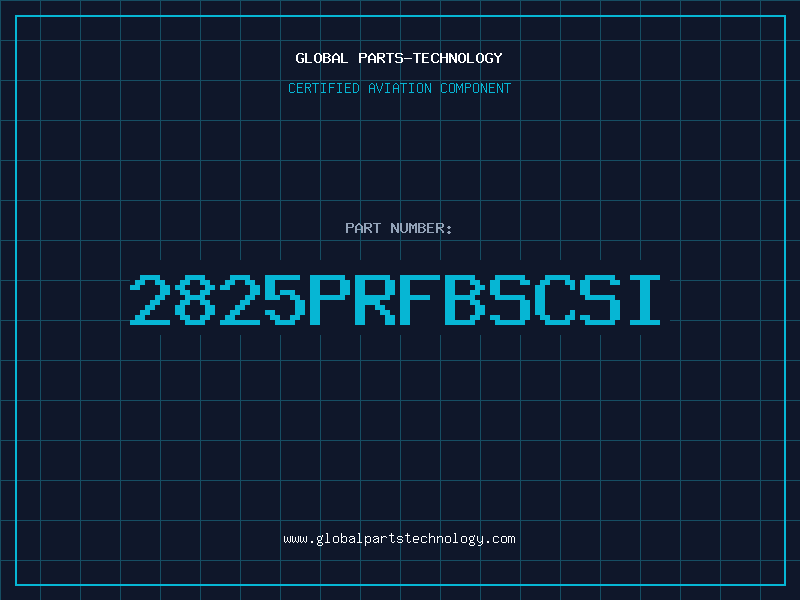 Aviation Part 2825PRFBSCSI