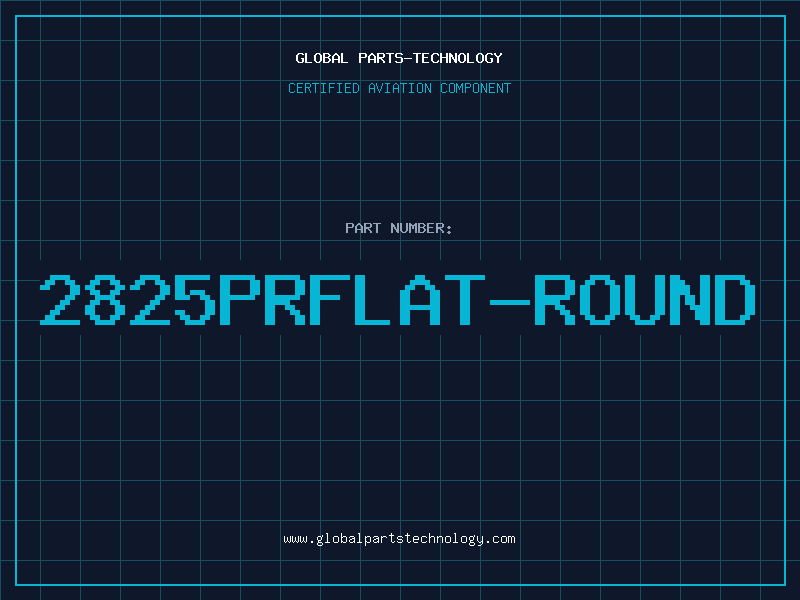 Aviation Part 2825PRFLAT-ROUND