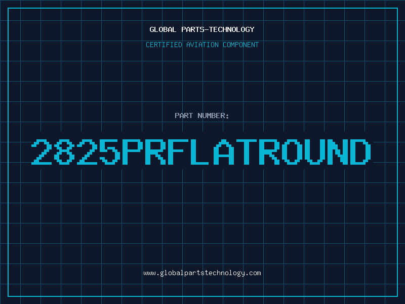 Aviation Part 2825PRFLATROUND