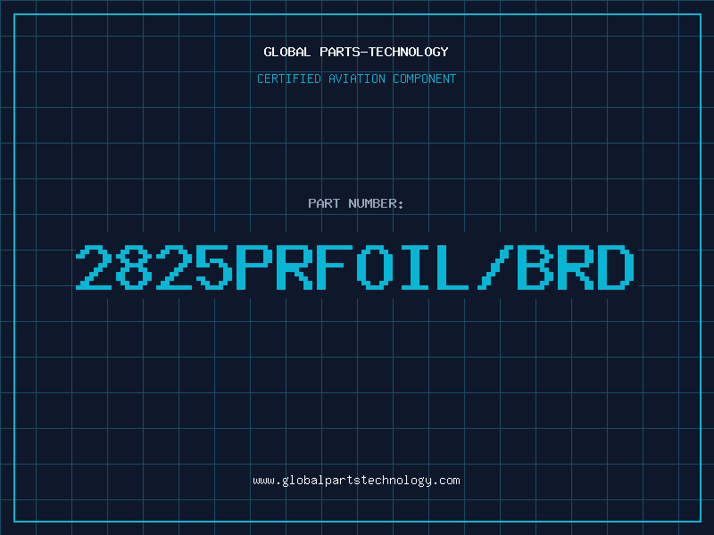 Aviation Part 2825PRFOIL/BRD