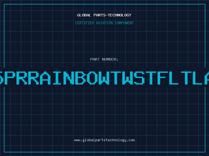 Aviation Part 2825PRRAINBOWTWSTFLTLAMIN