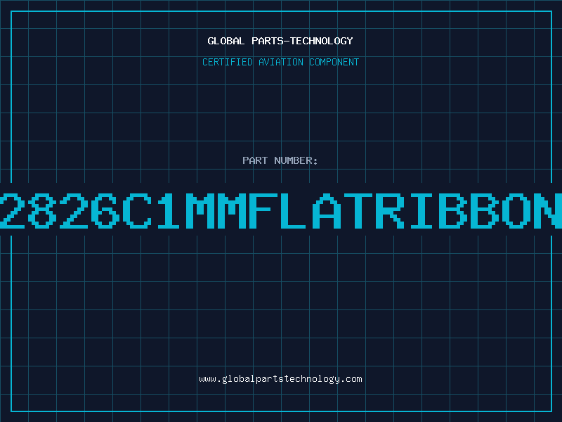Aviation Part 2826C1MMFLATRIBBON