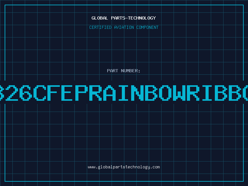 Aviation Part 2826CFEPRAINBOWRIBBON