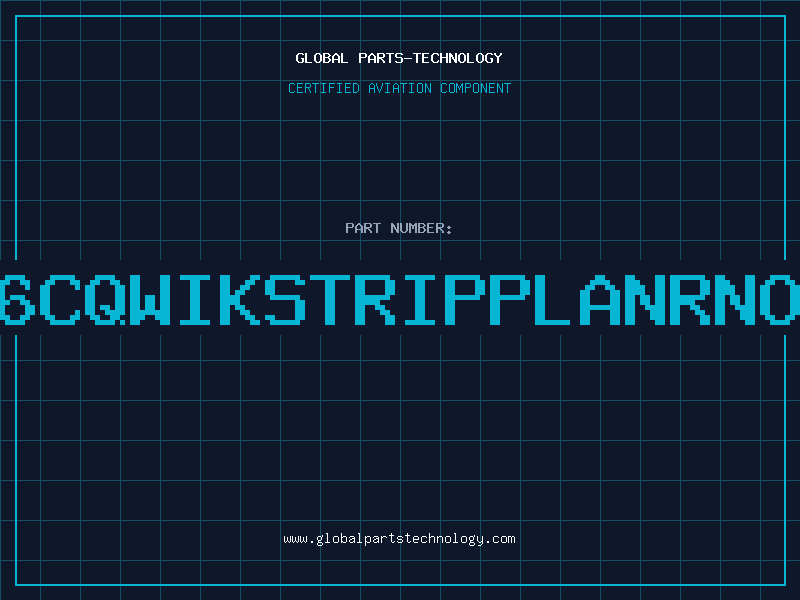 Aviation Part 2826CQWIKSTRIPPLANRNODRN
