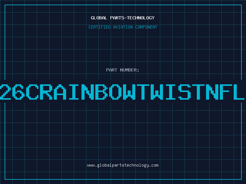 Aviation Part 2826CRAINBOWTWISTNFLAT