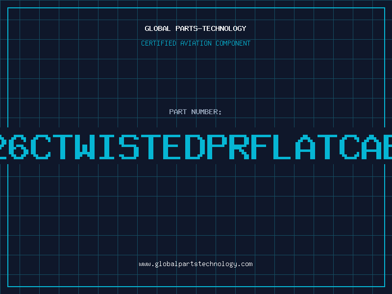 Aviation Part 2826CTWISTEDPRFLATCABLE