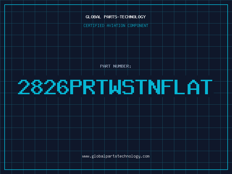 Aviation Part 2826PRTWSTNFLAT