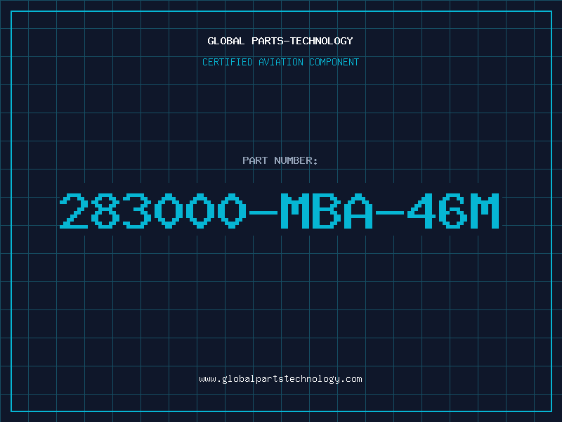 Aviation Part 283000-MBA-46M