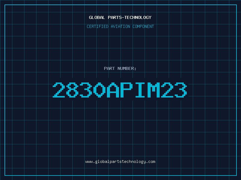 Aviation Part 2830APIM23