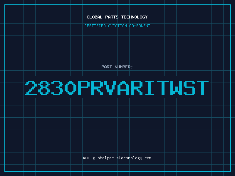 Aviation Part 2830PRVARITWST
