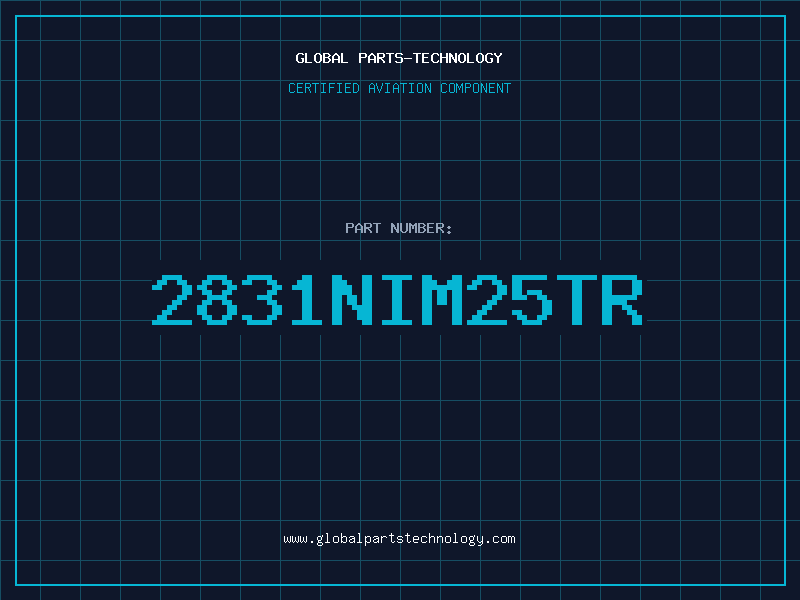 Aviation Part 2831NIM25TR