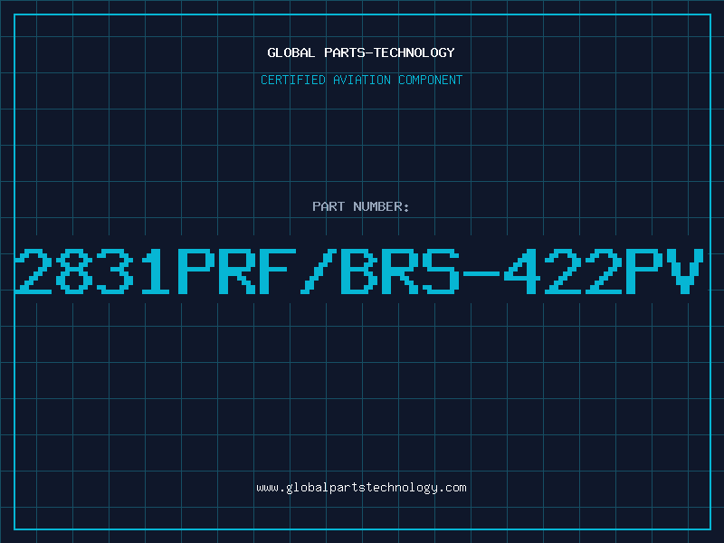 Aviation Part 2831PRF/BRS-422PV