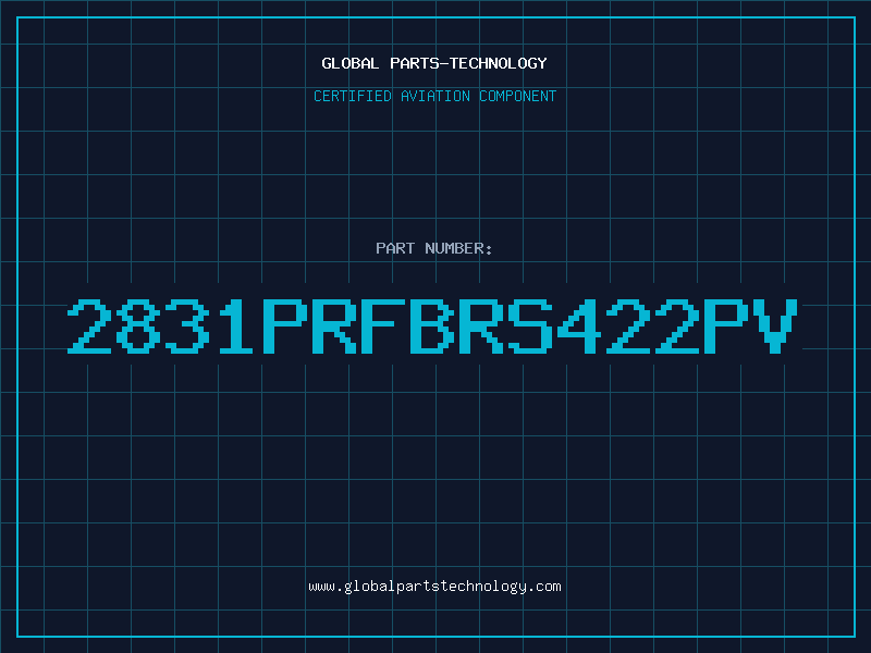 Aviation Part 2831PRFBRS422PV