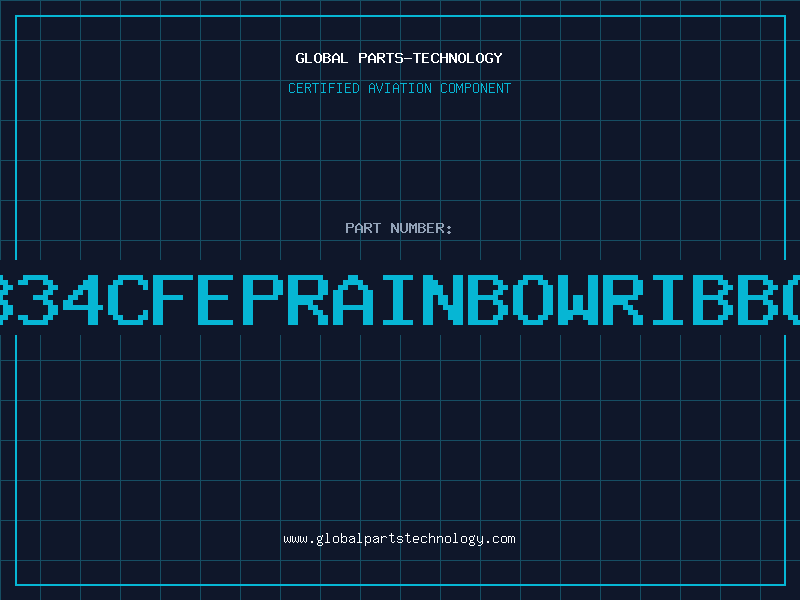 Aviation Part 2834CFEPRAINBOWRIBBON