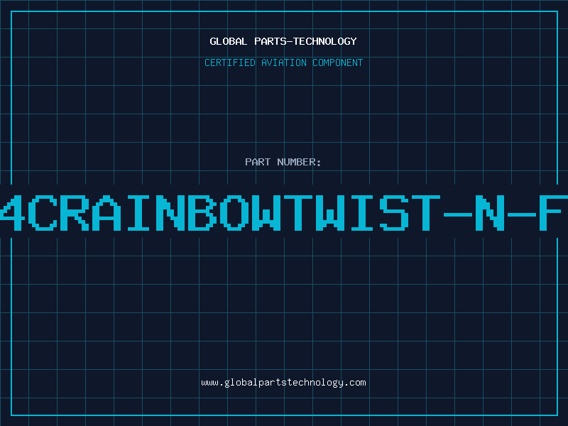 Aviation Part 2834CRAINBOWTWIST-N-FLAT