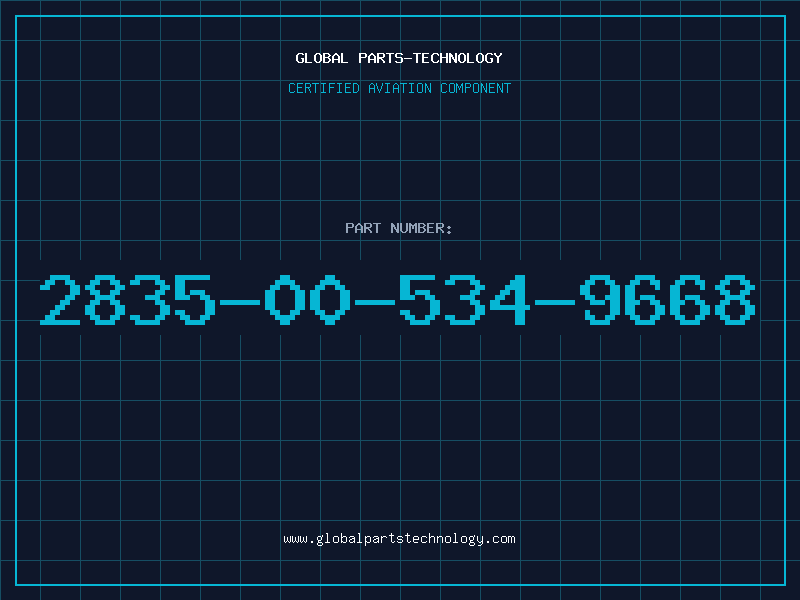 Aviation Part 2835-00-534-9668