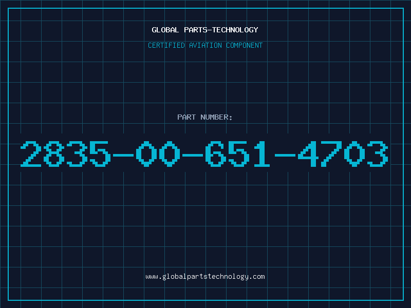 Aviation Part 2835-00-651-4703