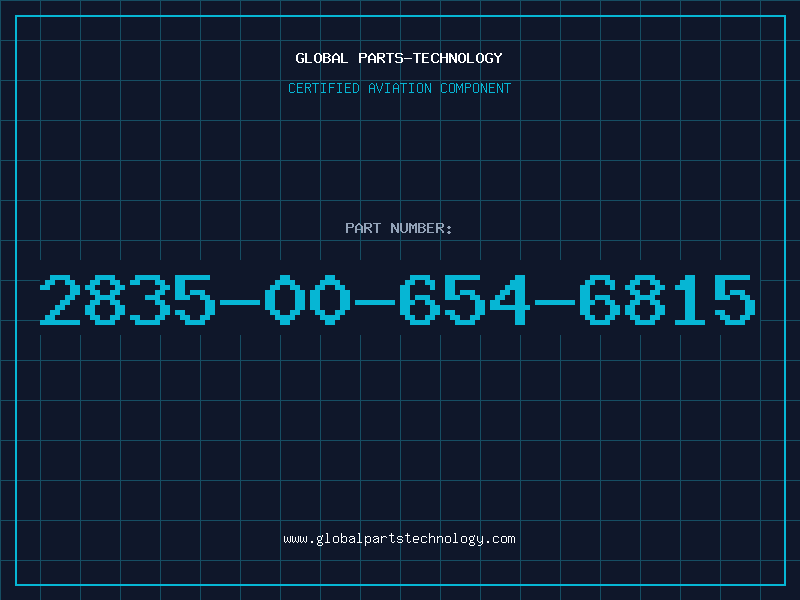Aviation Part 2835-00-654-6815