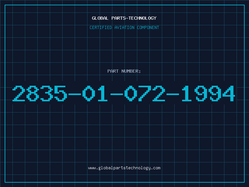 Aviation Part 2835-01-072-1994
