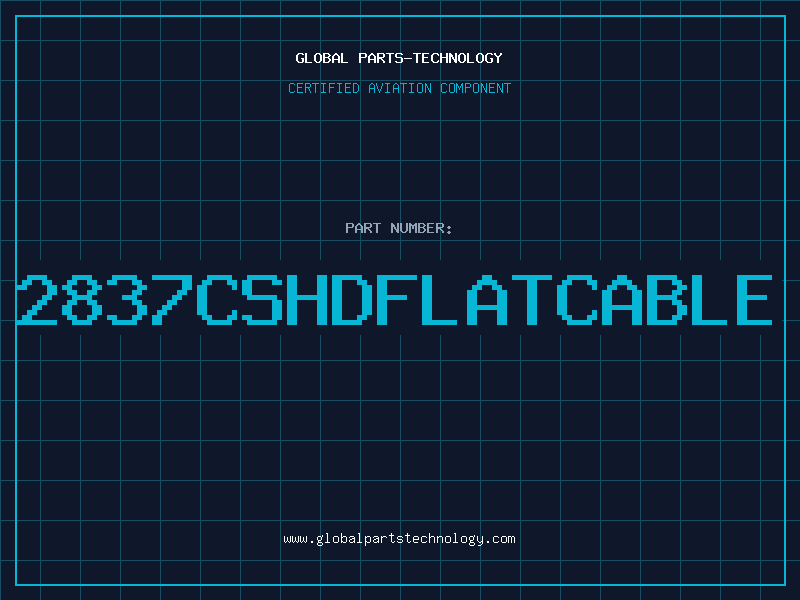 Aviation Part 2837CSHDFLATCABLE