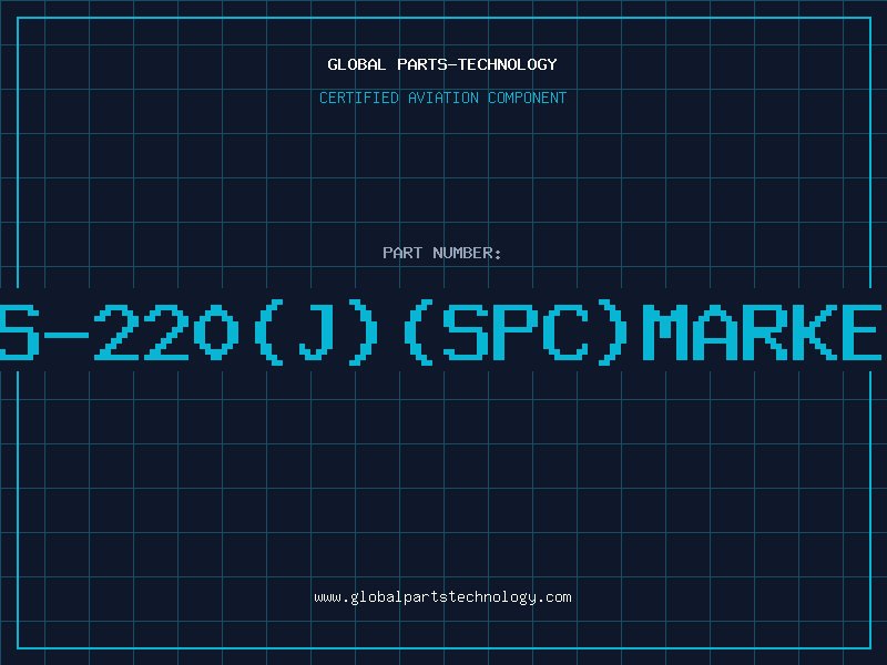 Aviation Part 283AS-220(J)(SPC)MARKEDDIS