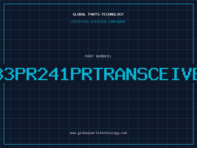 Aviation Part 283PR241PRTRANSCEIVER