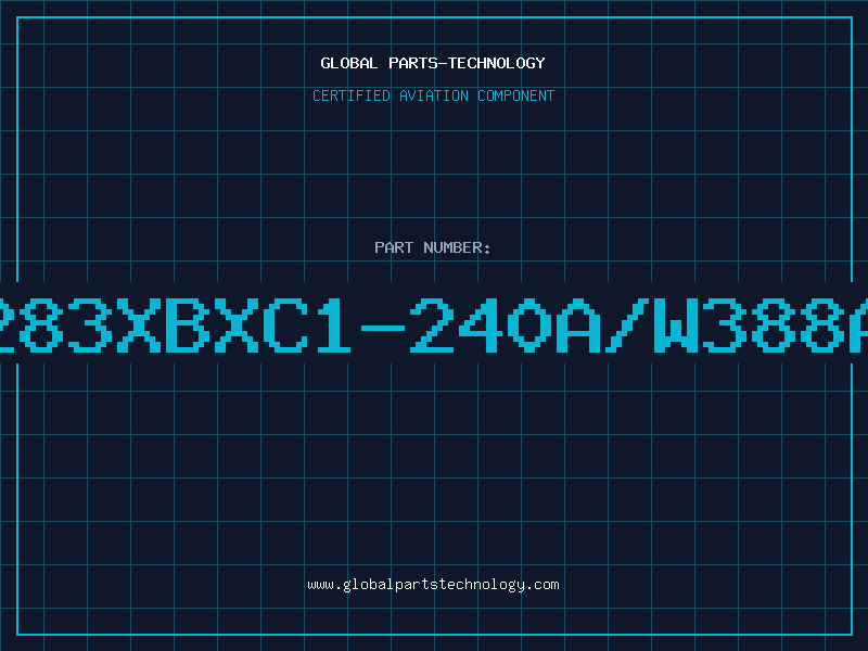 Aviation Part 283XBXC1-240A/W388A