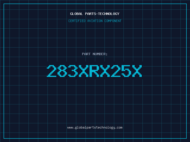 Aviation Part 283XRX25X