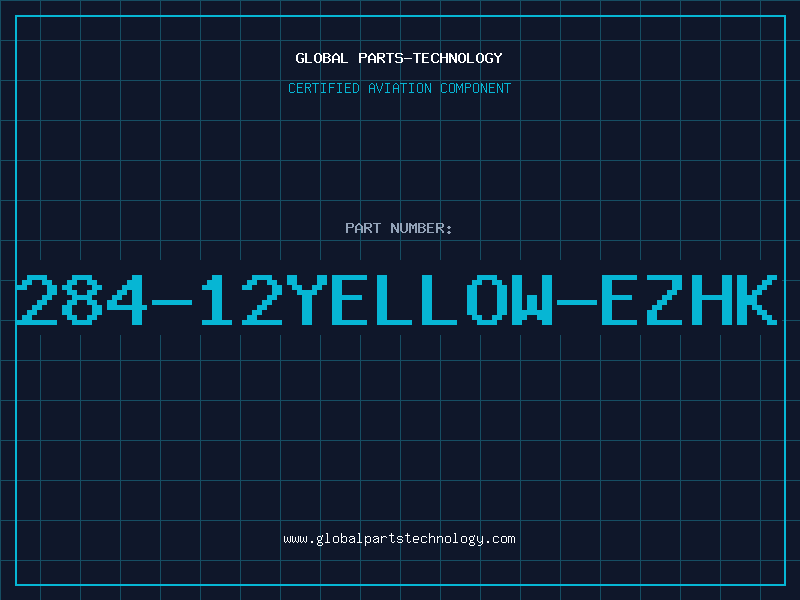 Aviation Part 284-12YELLOW-EZHK