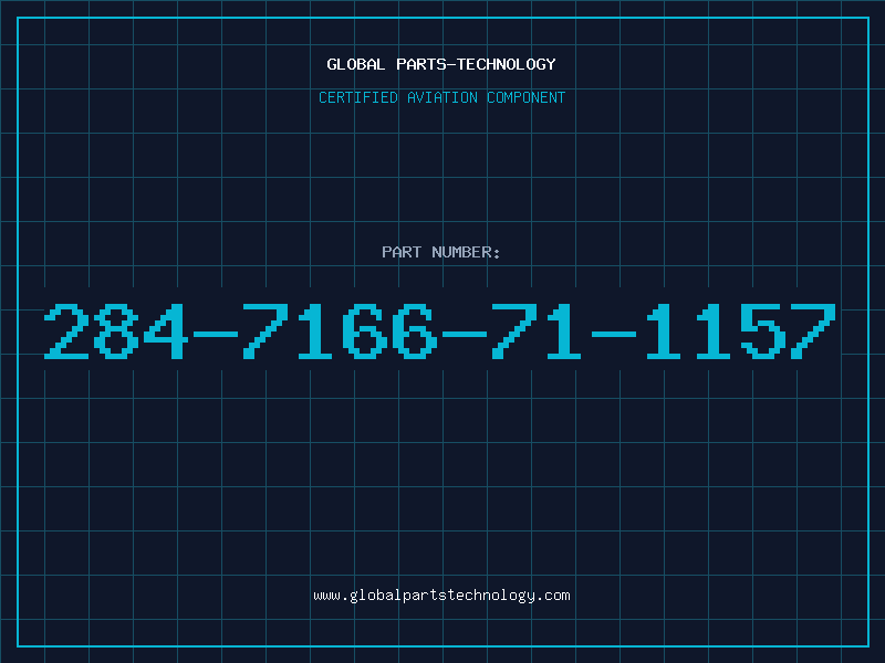 Aviation Part 284-7166-71-1157
