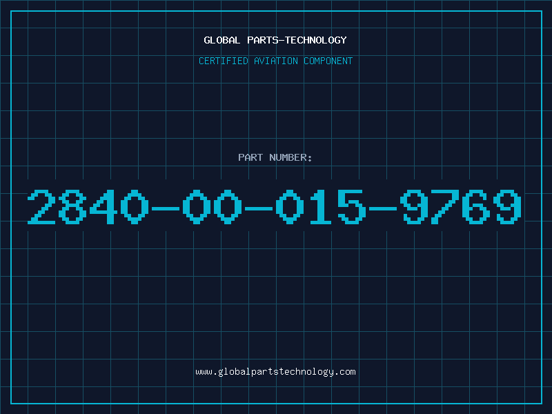 Aviation Part 2840-00-015-9769